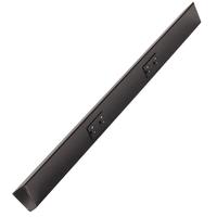 Task Lighting 30" 20 amp 120 volt Black 2 Duplex Receptacle Under Cabinet Power Strip